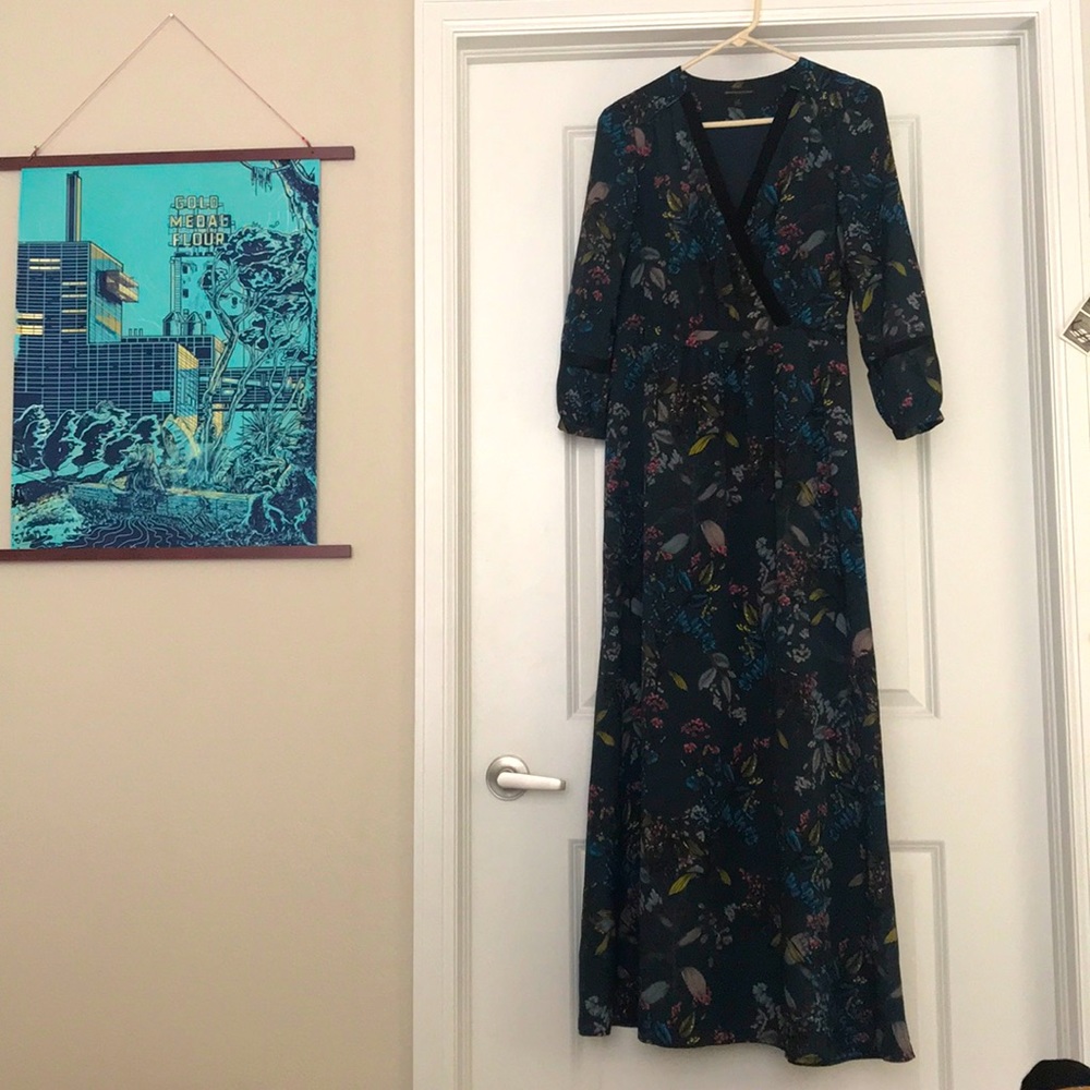 Banana Republic boho maxi dress